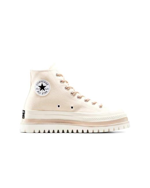 Chuck 70 Trek Hi di Converse in Natural