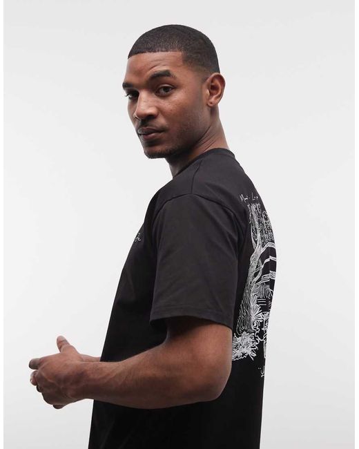 Sixth June Black Monet Gallery T-shirt for men