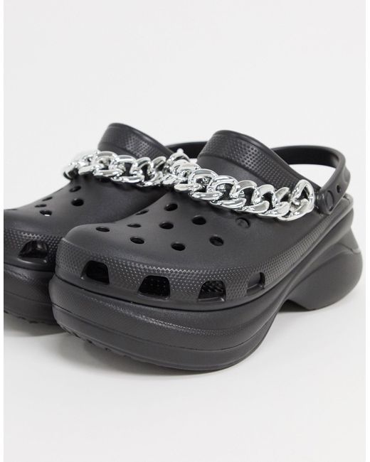 mens platform crocs