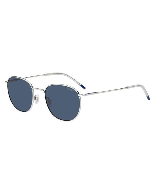 Hugo Sunglasses Blue Hugo Panthos Sunglasses for men