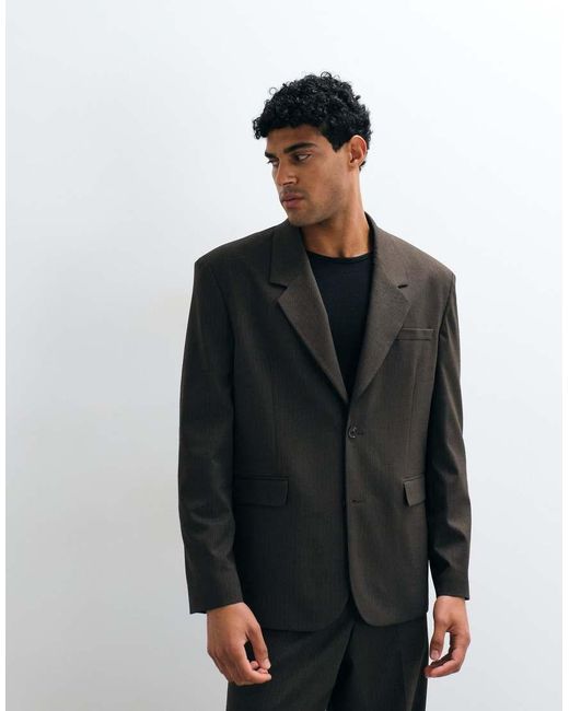 ASOS Black Relaxed Suit Jacket for men