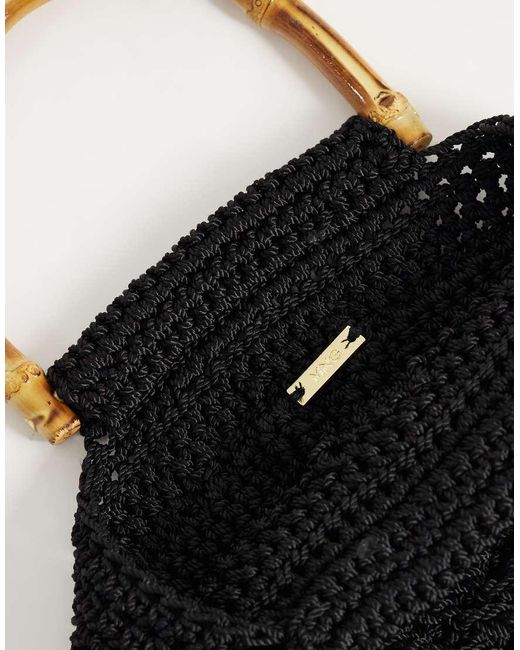 Borsa A Mano di Mango in Black