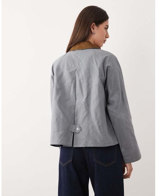 Barbour Gray Re-Engineered Catlin Jacket