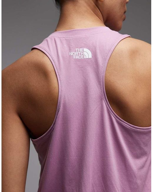 The North Face Purple Flex Training Tank Top