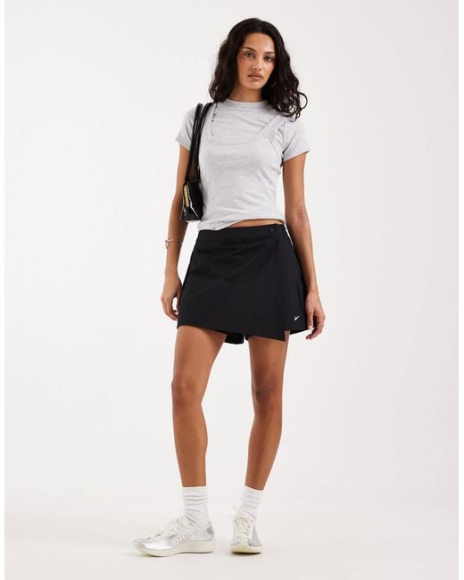Nike White Bubble Skort