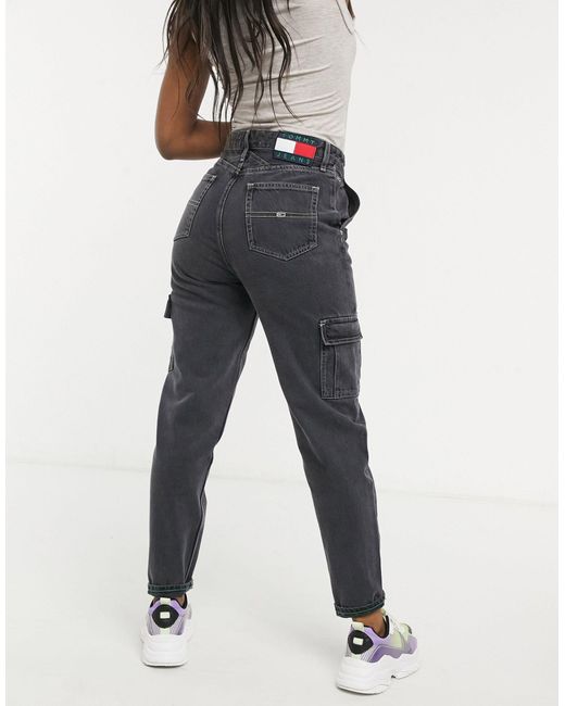 Tommy Hilfiger Denim Cargo Mom Jean in 