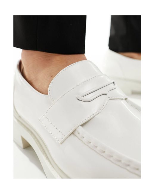 ASOS White Loafers for men