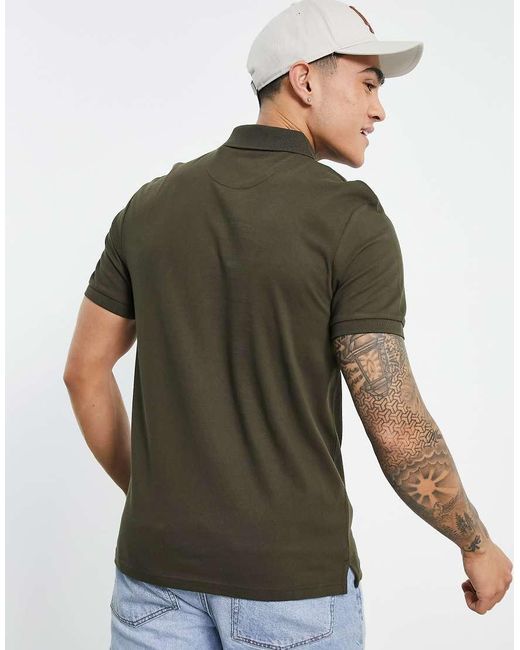Lyle & Scott Green Polo for men