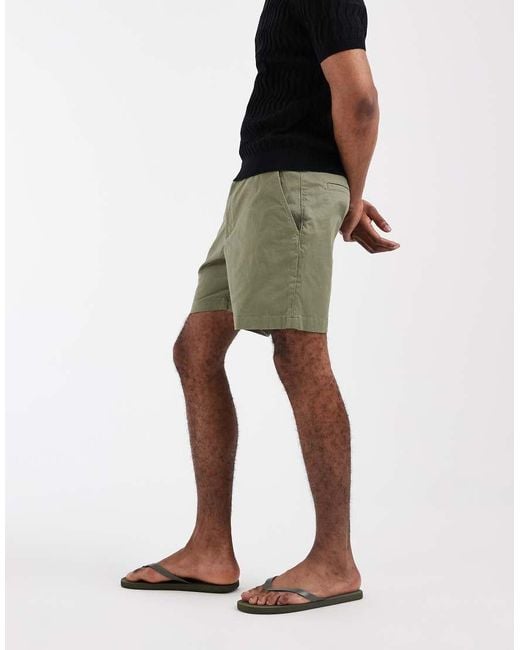 Lacoste Green Casual Shorts for men