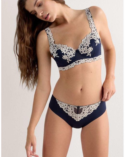 Intimissimi Blue Pretty Flowers Sofia Balconette Bra