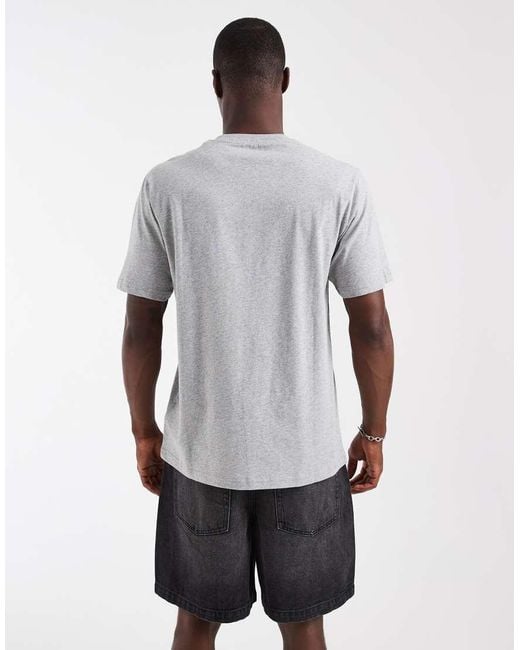 Dickies Gray Mapleton Small Logo T-shirt for men