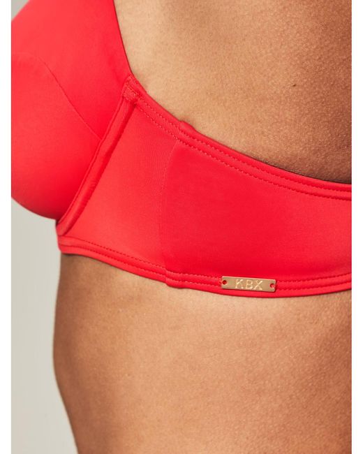 KBX Swim Solid Essential Wired Bikini Top