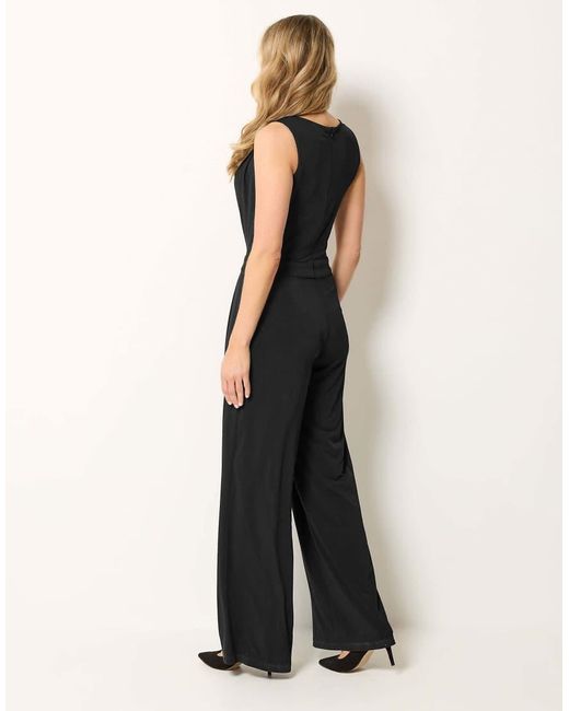 Long Tall Sally Black Cowl Neck Jumpsuit