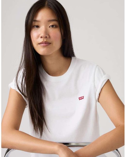 Levi's White Favorite Cotton T-Shirt