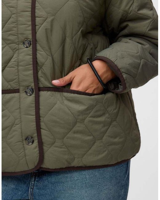 Vero Moda Blue Quilted Jacket