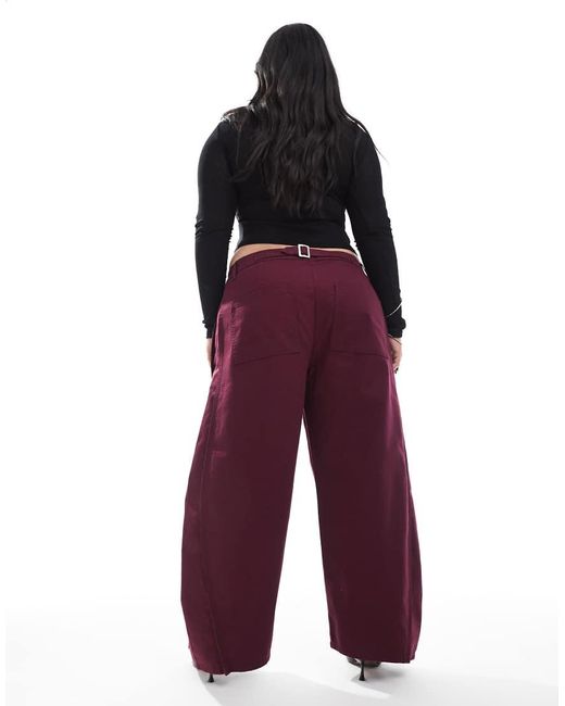 ASOS Asos Design Curve in het Red