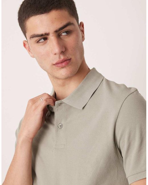 Polo di ASOS in Gray da Uomo