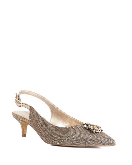 Dune White Context Slingbacks