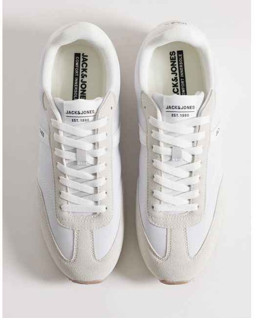 Baskets Jack & Jones pour homme en coloris White