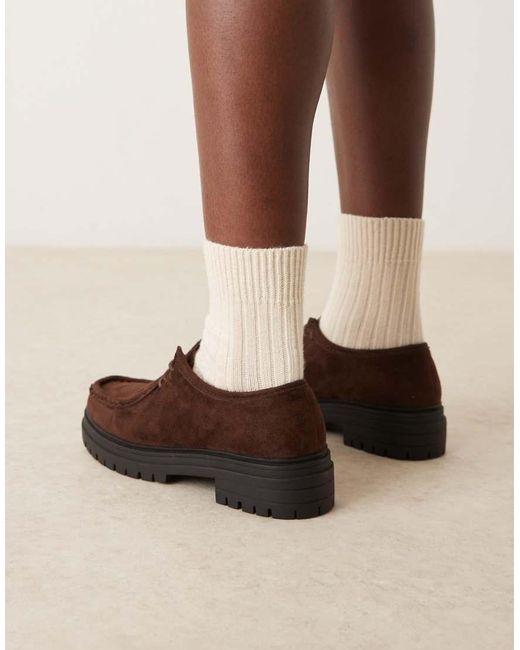 Glamorous Brown Derby Shoes