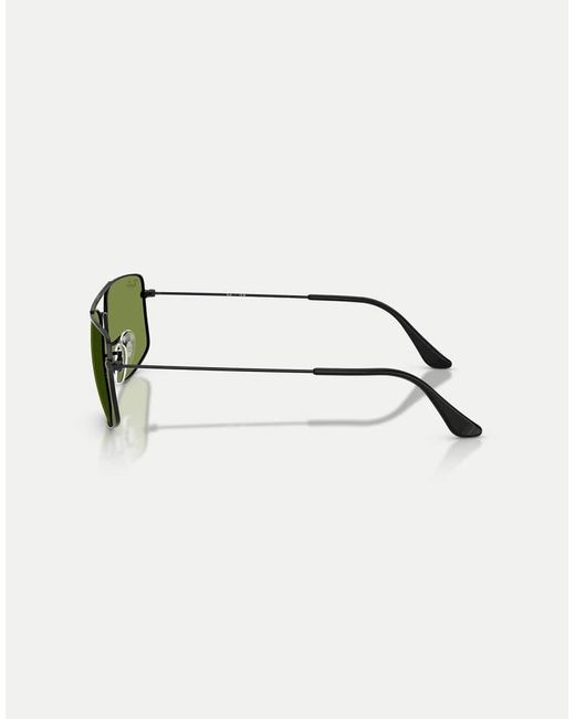 Ray-Ban Green Explorer Iii Square Sunglasses With Lens