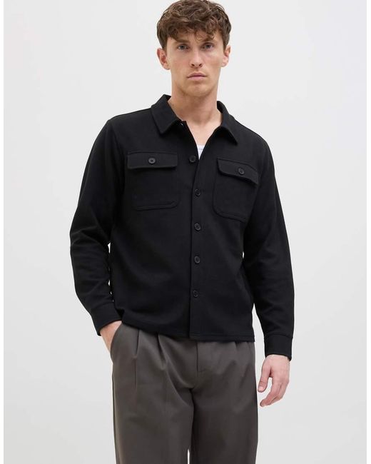 Jack & Jones Black Overshirt for men