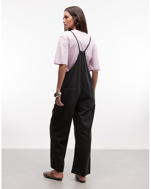 Monki White Cotton Cami Relaxed Fit Jumpsuit