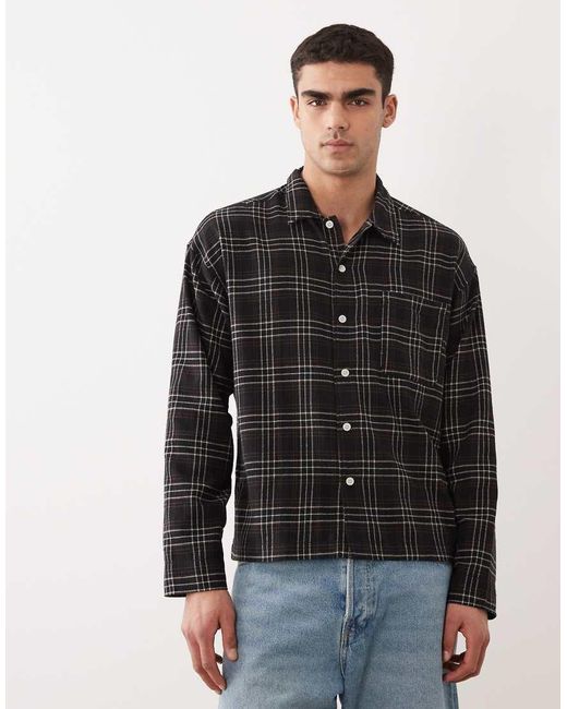 Jack & Jones Blue Boxy Shirt for men