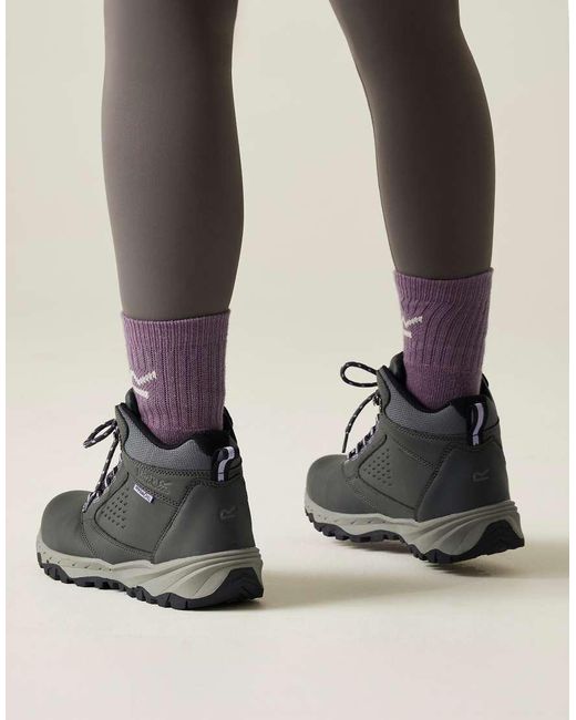 Regatta Black Waterproof Amble Walking Boots