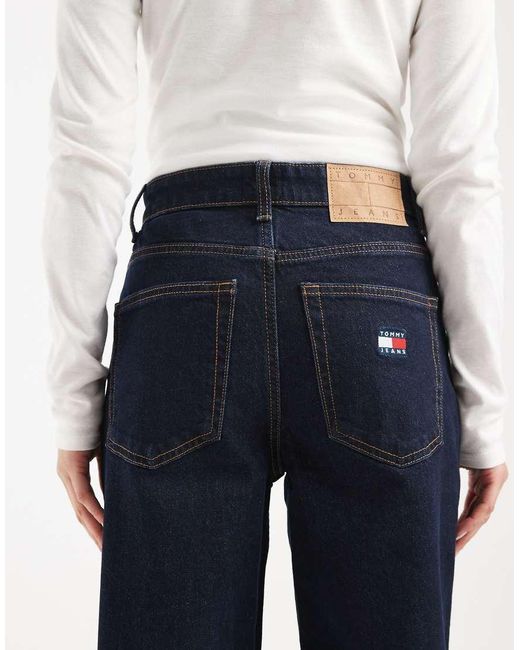 Tommy Hilfiger Blue Layla High Rise Slim Straight Fit Jeans
