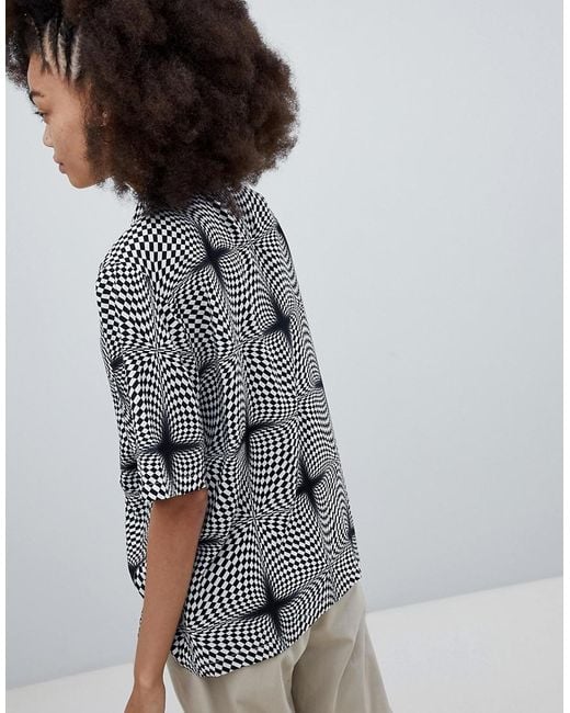 Stussy Oversized Shirt In Psychedelic Print | Lyst Stussy Oversized Shirt In Psychedelic Print | Lyst
