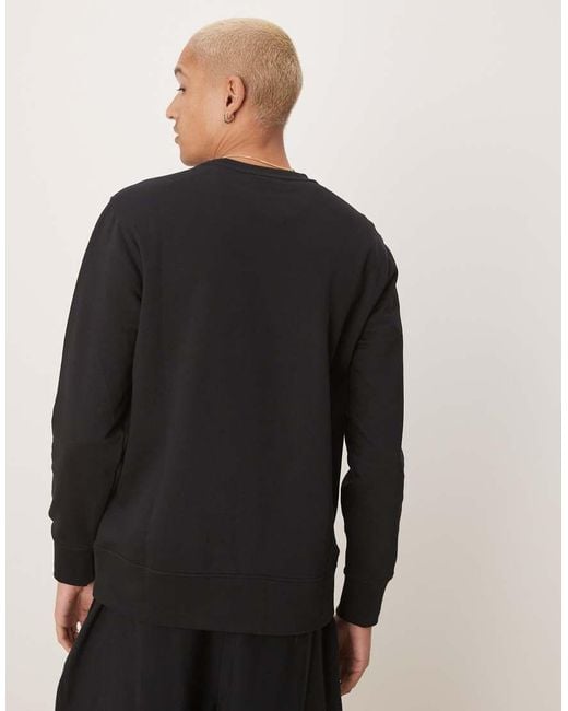 Gant Black 1949 Shield Logo Sweatshirt for men