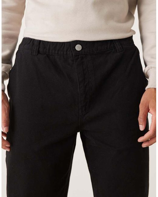 ASOS Natural Straight Pull On Chinos for men
