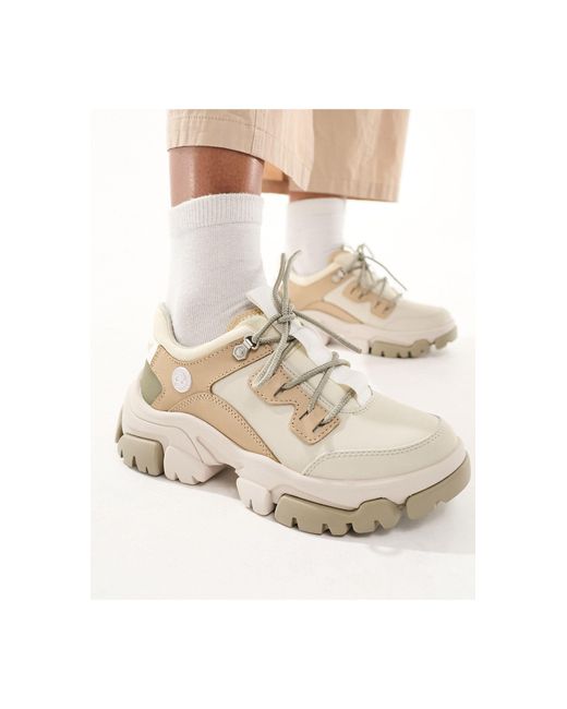 Adley way - sneakers bianco sporco con suola platform di Timberland in Natural