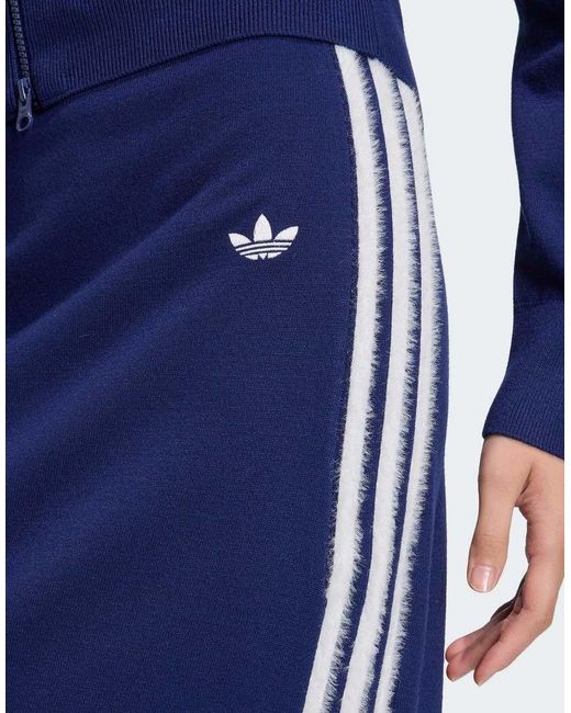 Adidas Originals Blue Knitted Skirt