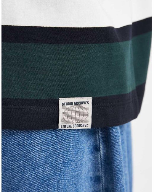 ASOS Blue Oversized T-shirt for men