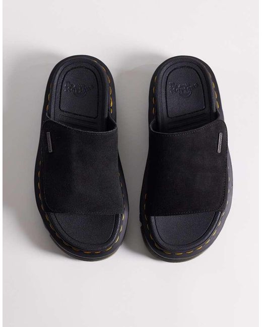 Dr. Martens Blue Zebzag Slide