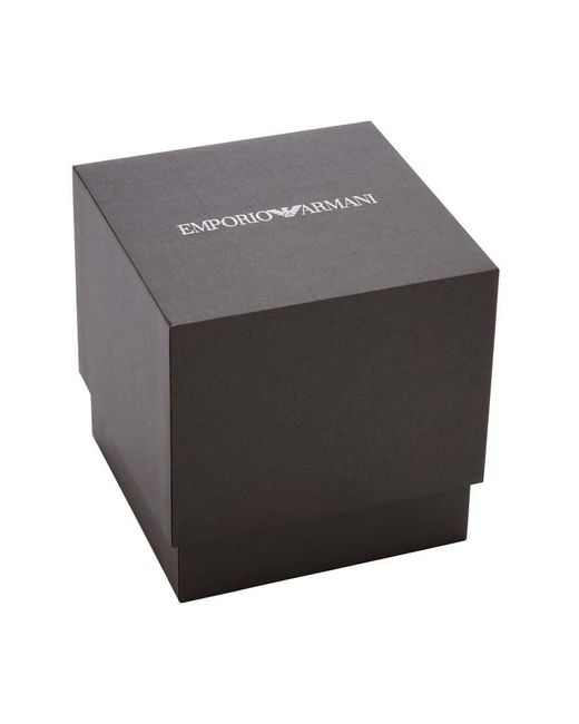 Emporio Armani White Three-Hand, Stainless Steel Watch, Ar11632
