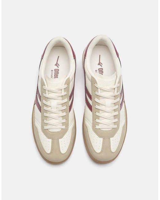 Pull&Bear Pink Retro Trainers for men