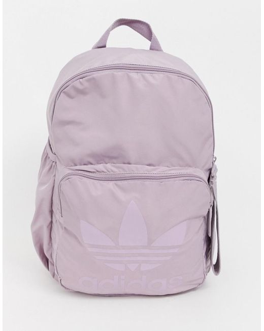 adidas Originals Sleek Backpack in Purple | Lyst