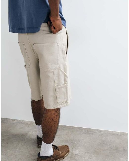 Cotton On Blue baggy Worker Short for men