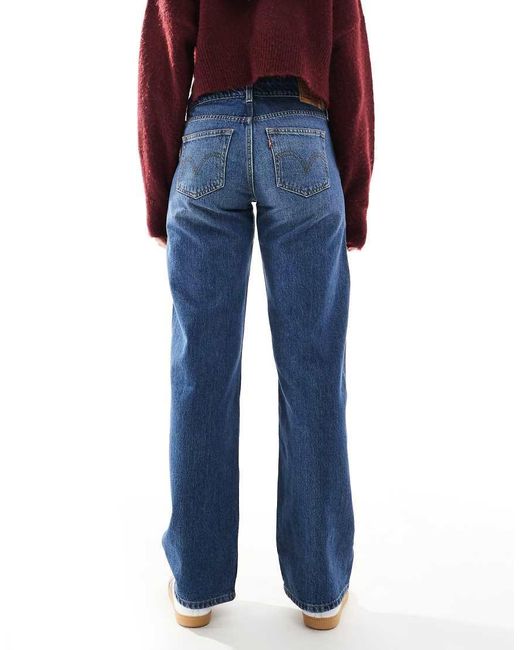 Levi's Blue Superlow Loose Jeans