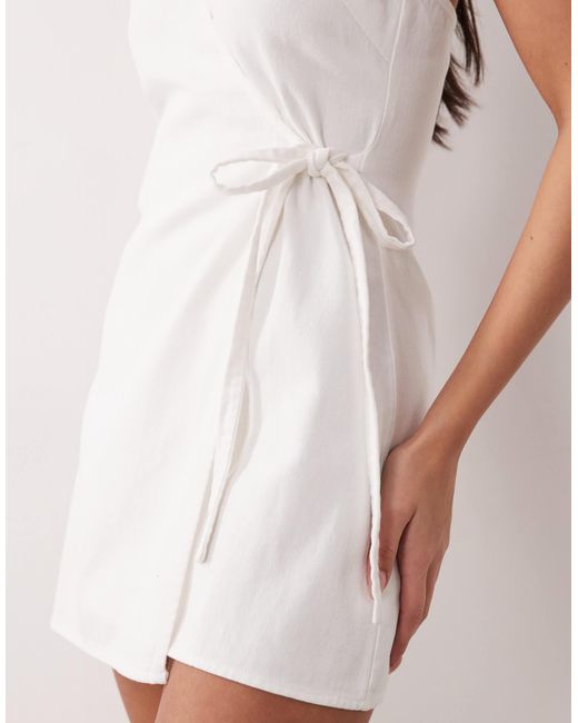 Rhythm Pink Wrap Mini Dress