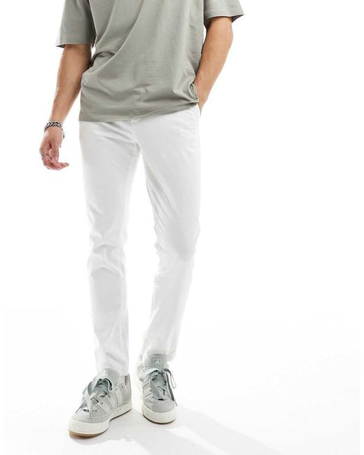 Jack & Jones White Chinos for men