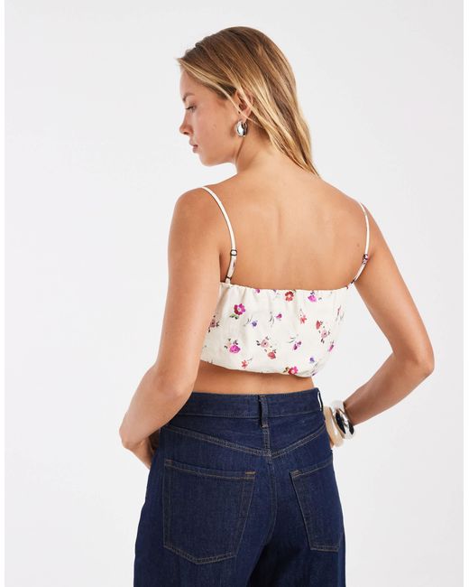 ASOS Multicolor Bubble Top