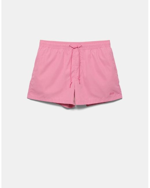 Pull&Bear Pink Swim Shorts for men