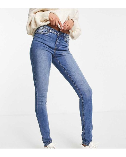 Vaqueros Pitillo De Tanya Vero Moda de color Blue