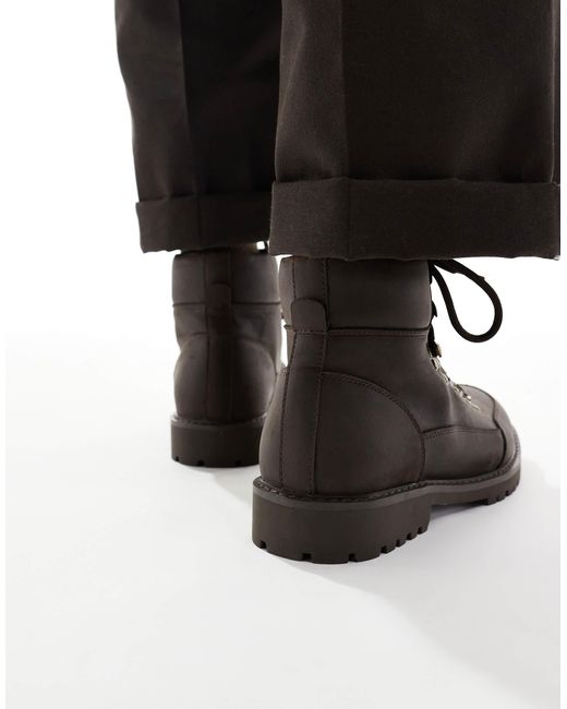 SEQWL – schnürstiefel in Black für Herren