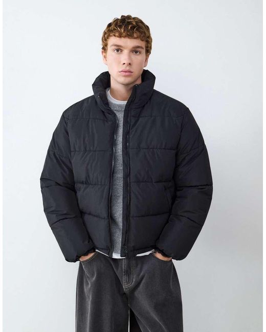 Balmohk Blue Puffer Jacket for men