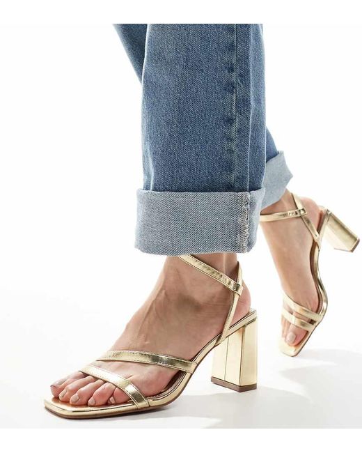 Asos Design Wide Fit Asos Design in het Blue